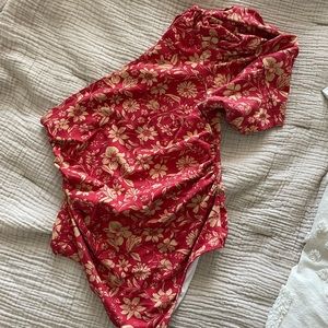 Free People One-Shoulder Bodysuit